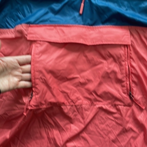 ⭐️HP⭐️SzXS The North Face Giacca Donna Fanorak in Spiced Coral Multi EUC - Picture 11 of 16